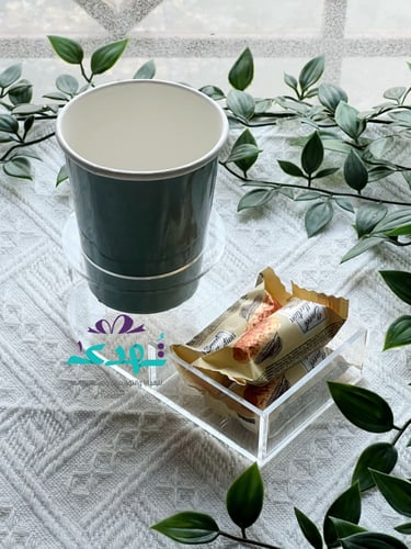 صحون كوب للضيافة طي