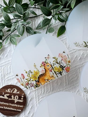 4 استاند مناديل سادة