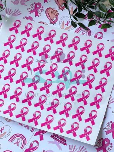 استكر DTF اسطح شعار السرطان