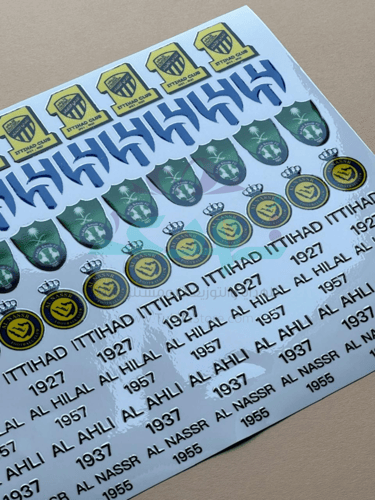 استكر DTF اسطح الأندية