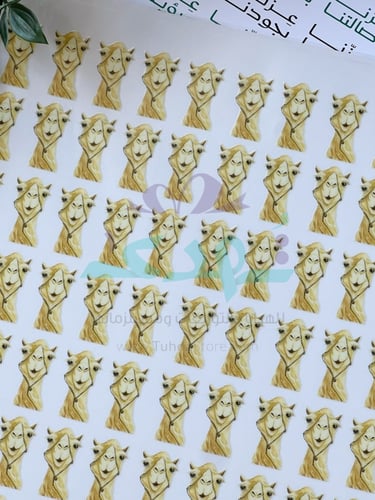 استكر DTF اسطح فيس ناقة