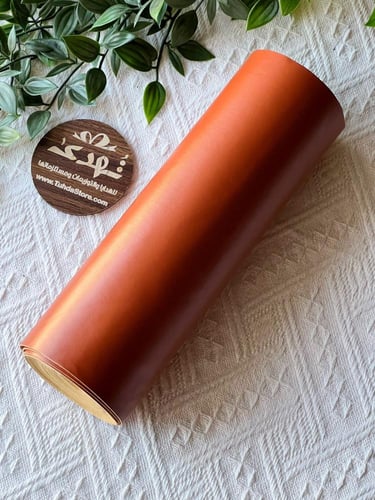 جلد بني عرض 25 سم