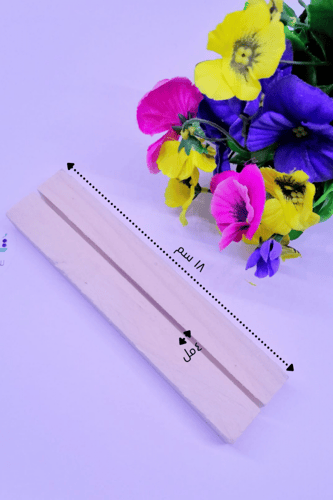 قاعدة خشبية لأكريلك مقاس (A5)