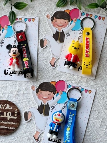 4 كروت ميداليات كرتون