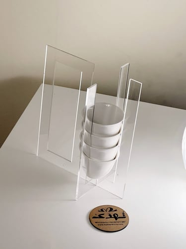 استاند اكريلك حامل الفناجين