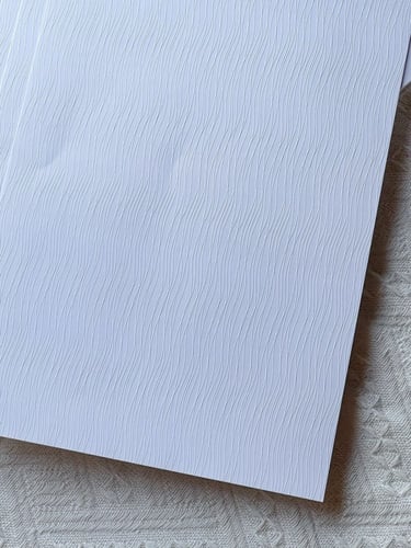 ورق برستول فاخر مموج 240 جرام A4