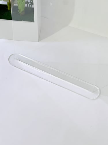 لوح اكريلك A4 مستطيل مع قاعدة