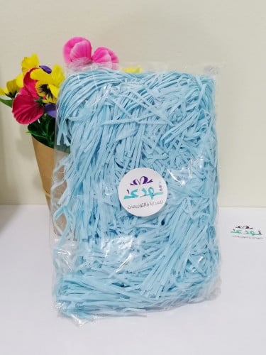 قصاصات ورقية سماوي 100 جرام