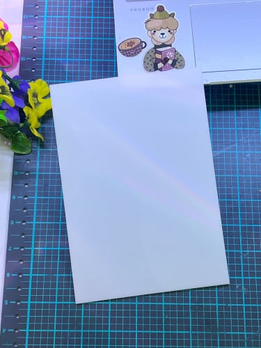 لوح اكريلك ابيض مقاس A5