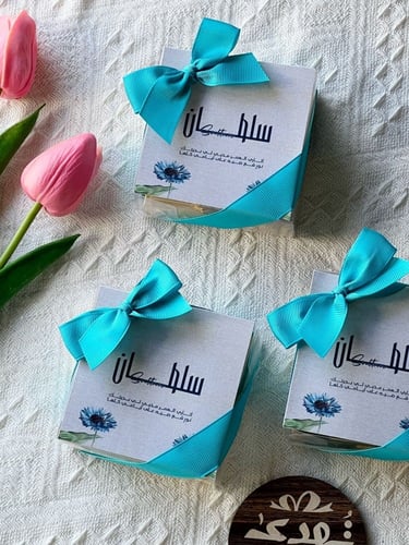 6 مباخر ميني مزخرف ذهبي