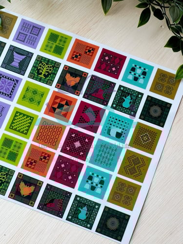 استكر DTF اسطح العناصر