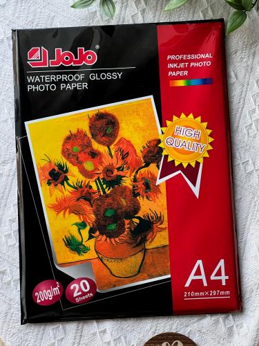 ورق جوجو لامع 200 جرام