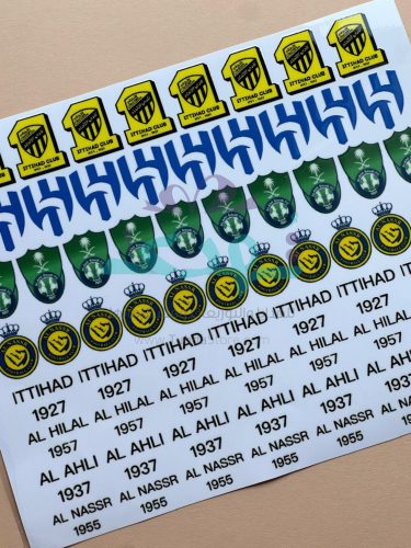 استكر DTF اسطح الأندية