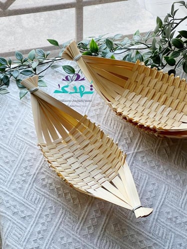 6 صحن خوص قارب