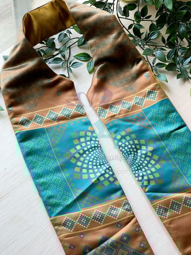 شال زخارف عزنا بطبعنا