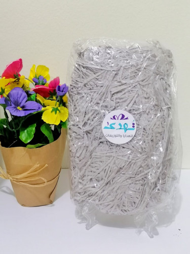 قصاصات ورقية رمادي 100 جرام