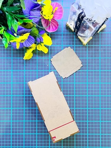 درزن بوكس اكريلك شفاف 12*5.6 سم