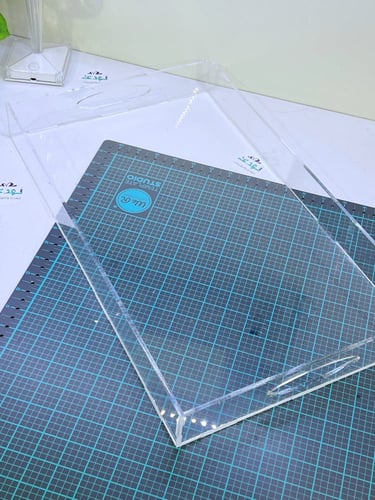 صينيه تقديم اكريلك 50'30 سم