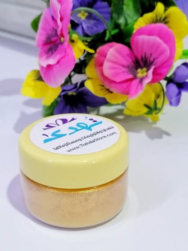 لون بودره المايكا ذهبي مخملي بلمعه