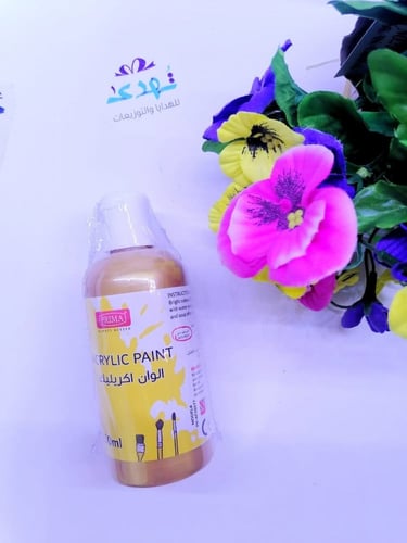 لون اكريلك ذهبي بلمعه 150 مل