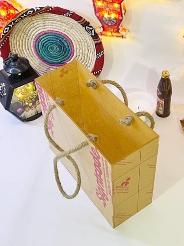 اكريلك شنطة شفاف