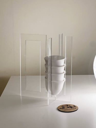 استاند اكريلك حامل الفناجين