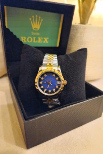 ساعة رولكس ديت جست كحلي