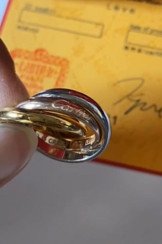 خاتم من ماركة كارتير ترينيتي