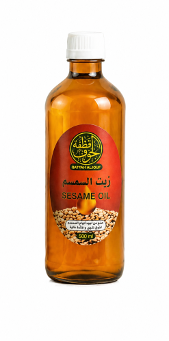 زيت السمسم البلدي 500 مل ( نصف لتر )
