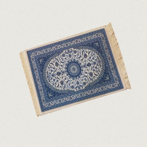 Mini Woven Rug Mat Mousepad