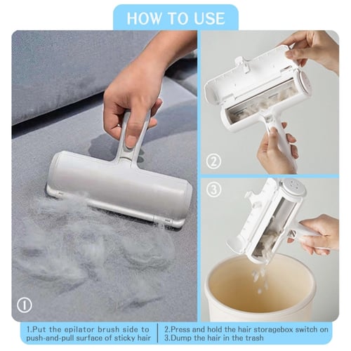 رولر منظف للشعر