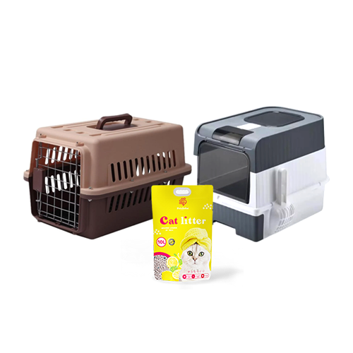 لتر بوكس بفتحتين مع درج قابل للطي36*35*48+ ( 1 كيس...