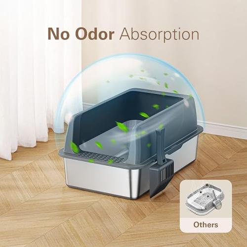 ليتر بوكس بحوض ستانلس عميق