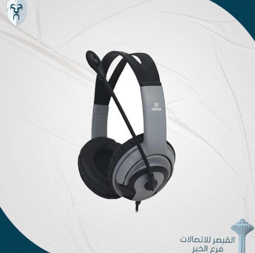 سماعة راس تن بلس للالعاب مع مايك 3.5mm منفذ TENPLU...