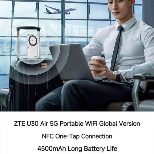 جهاز توجيه واي فاي محمول U30 Air 5G، شبكة مزدوجة،...