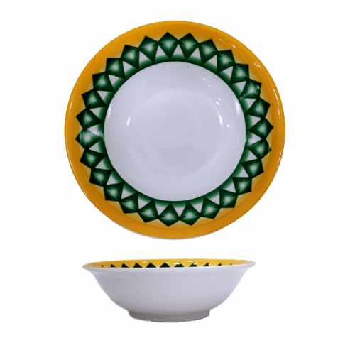 بادية ميلامين غضار أخضر