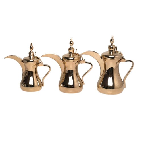 دلة العساف الاصلية ذهبي ملكي