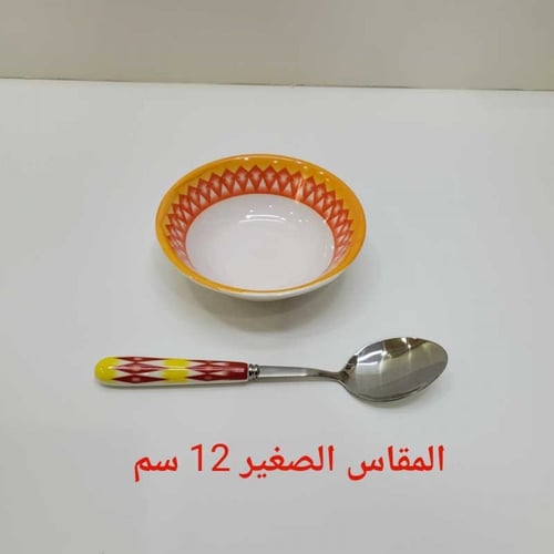 بادية ميلامين غضار احمر