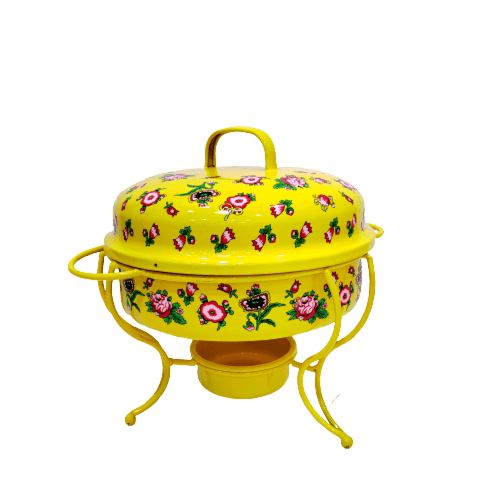 سخان بوفية غضار (شالكي أصفر بيد )