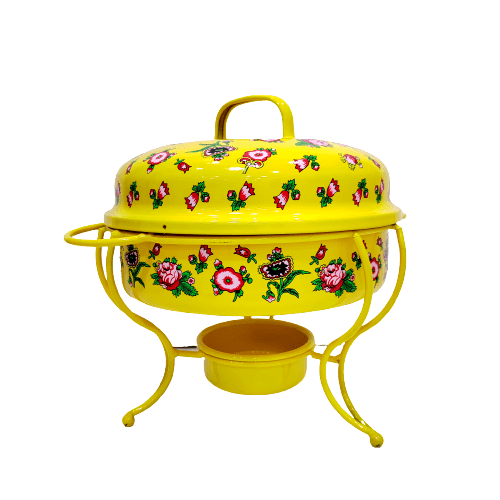 سخان بوفية غضار (شالكي أصفر بيد )