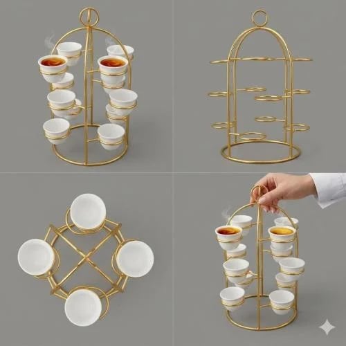 Holder of the cups, gold