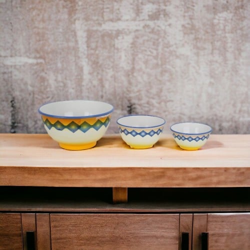 طاسة غضار ازرق