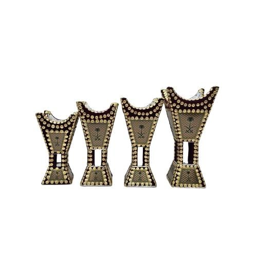 مبخرة مخمل عنابي