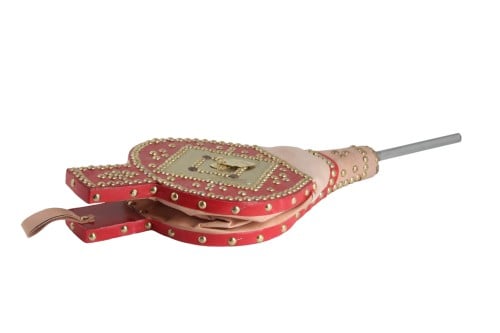 منفاخ جلد اصلي - احمر