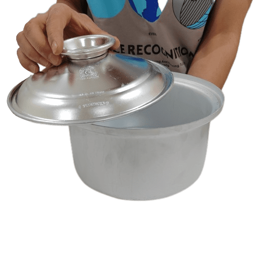 طقم قدور أبو تاج ثقيل 10-18 طقم