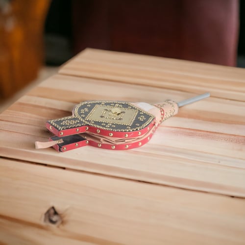 منفاخ جلد اصلي - اسود