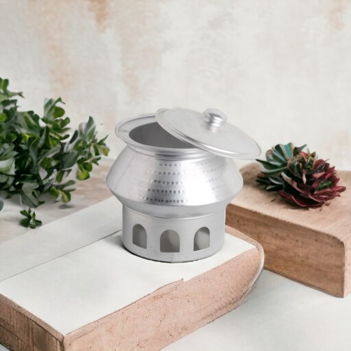 سخان شوربة معدن منقوش 3 لتر