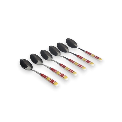 ملعقة غضار أحمر