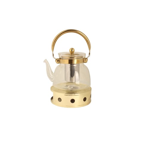 قاعدة شمع استيل ذهبي