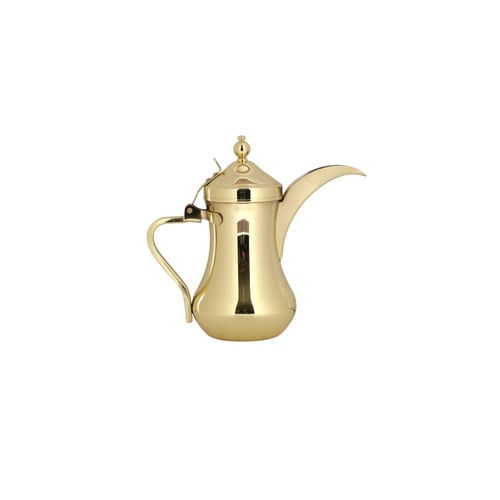 دلة بغدادي استيل 18/8 ذهبي